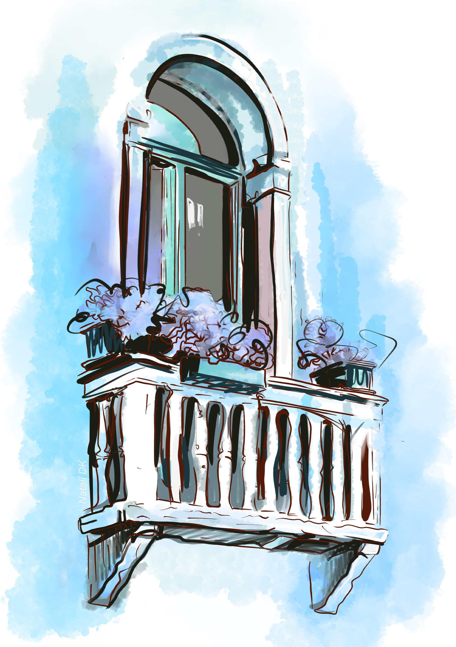 Балкон у Венеції